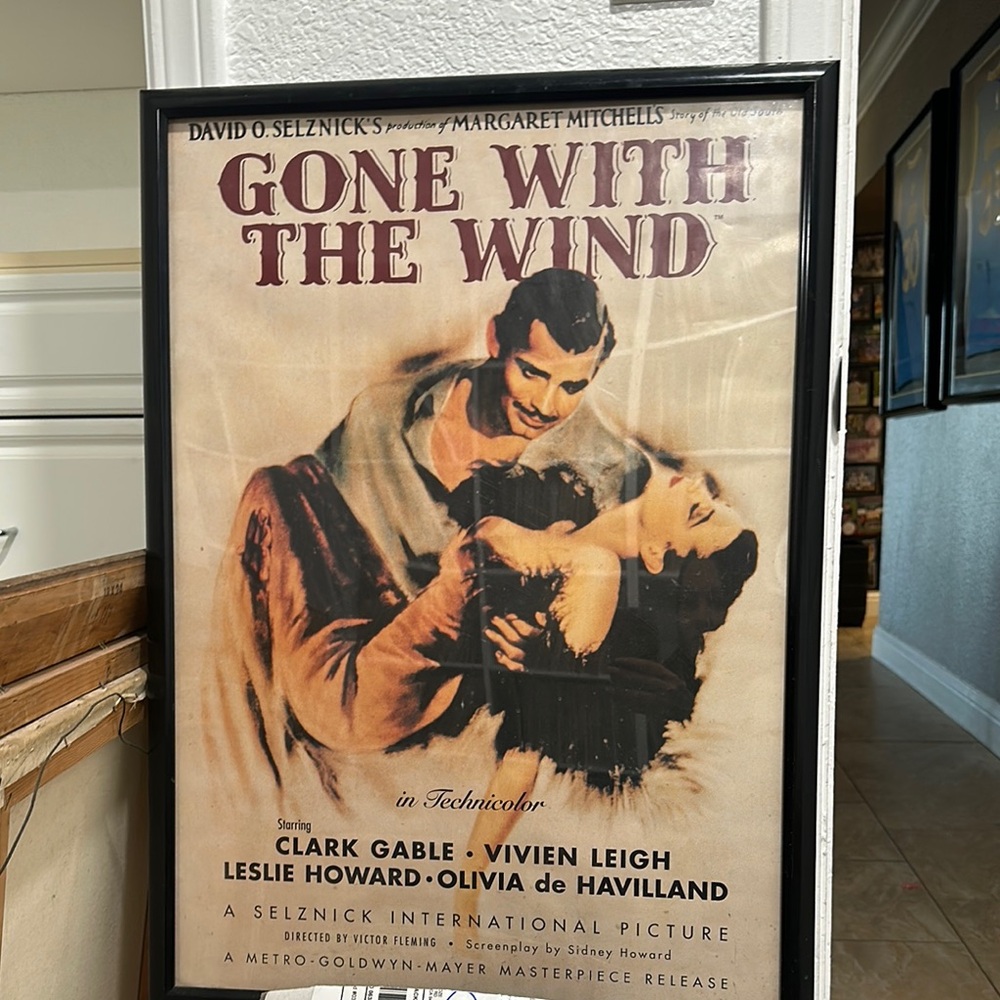 Gone With The Wind Movie Poster